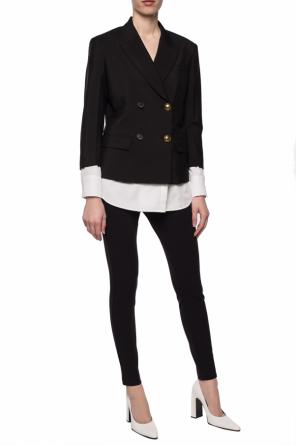 Double-breasted blazer with shirt effect, zdjęcie 2 Double-breasted blazer with shirt effect od N21